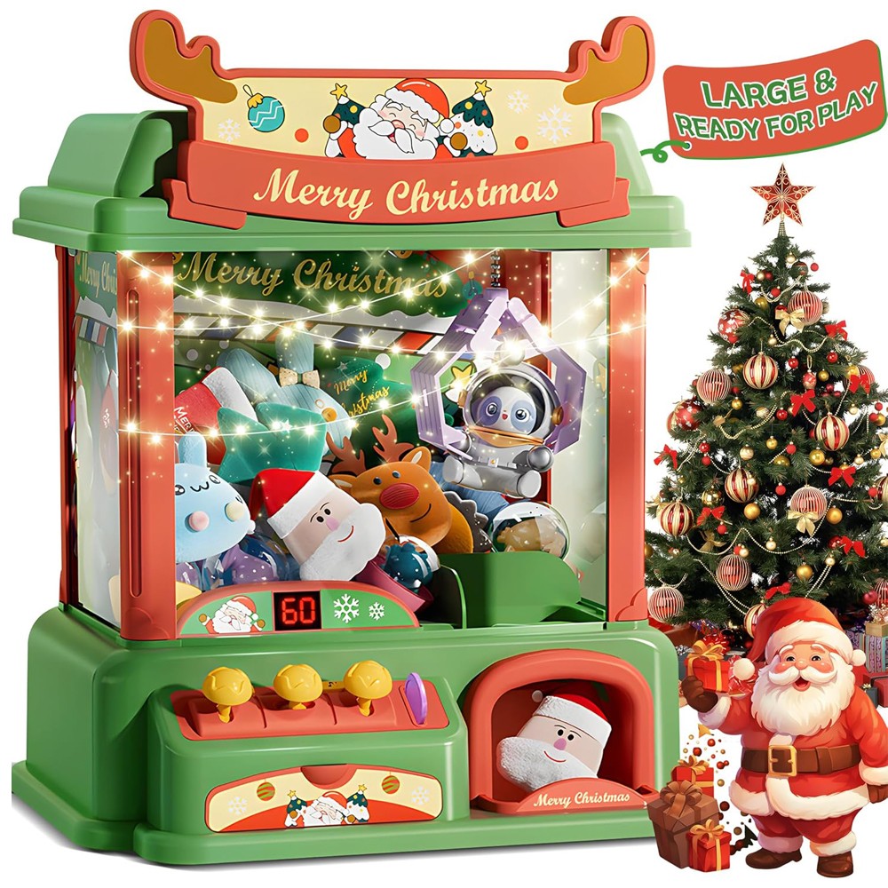 Christmas Claw Machine For Kid - огляд і ціна Arcade Vending & Laundry Revenue
