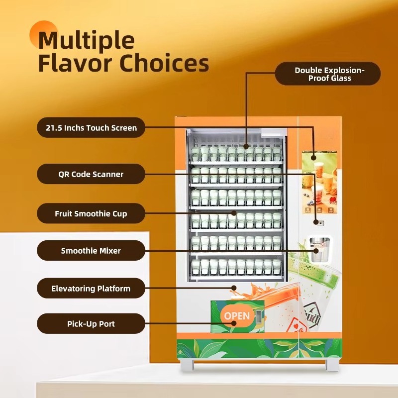 Customized Automatic Cold Smoo - огляд і ціна Slushie Machine Vending