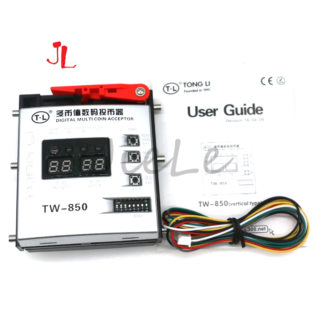 TL TW-850 Multi Coin Acceptor, - огляд і ціна Arcade Vending & Laundry Revenue