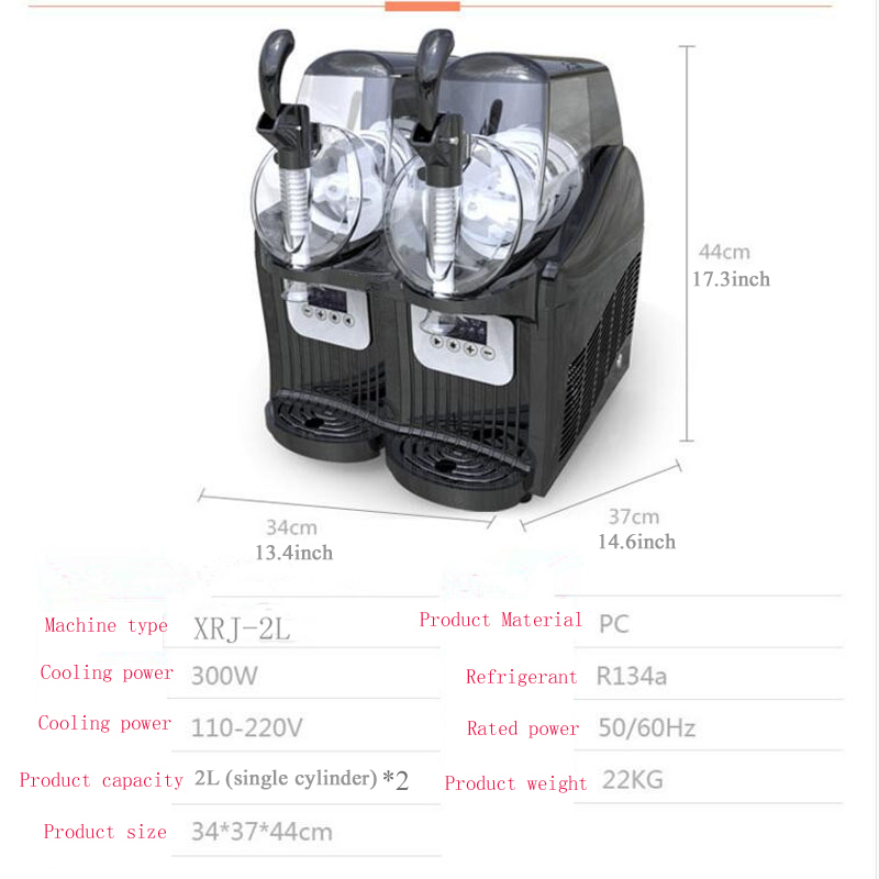 Professional Slush Machine 12L - огляд і ціна Slushie Machine Vending