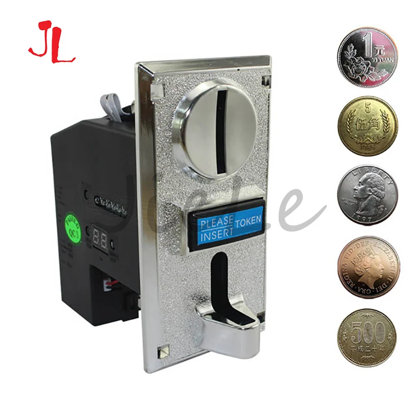 Multi Coin Acceptor Electronic - огляд і ціна Arcade Ticket Machine
