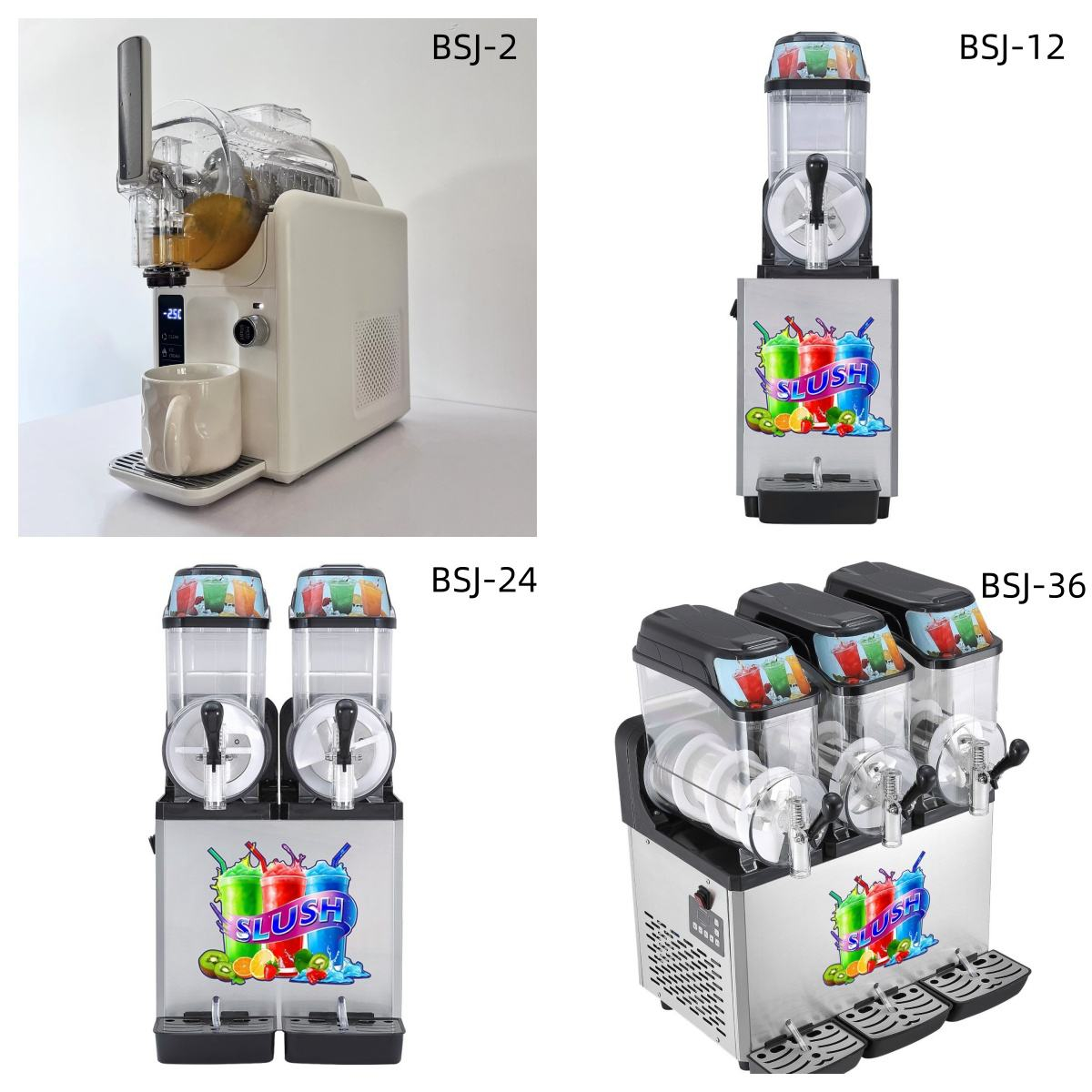 High Output 2 Tanks 25L Portab - огляд і ціна Slushie Machine Vending