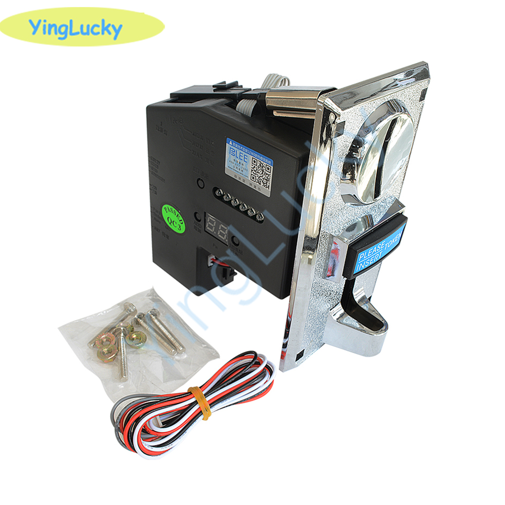 Free Shipping 616 Multi Coin A - огляд і ціна Arcade Ticket Machine