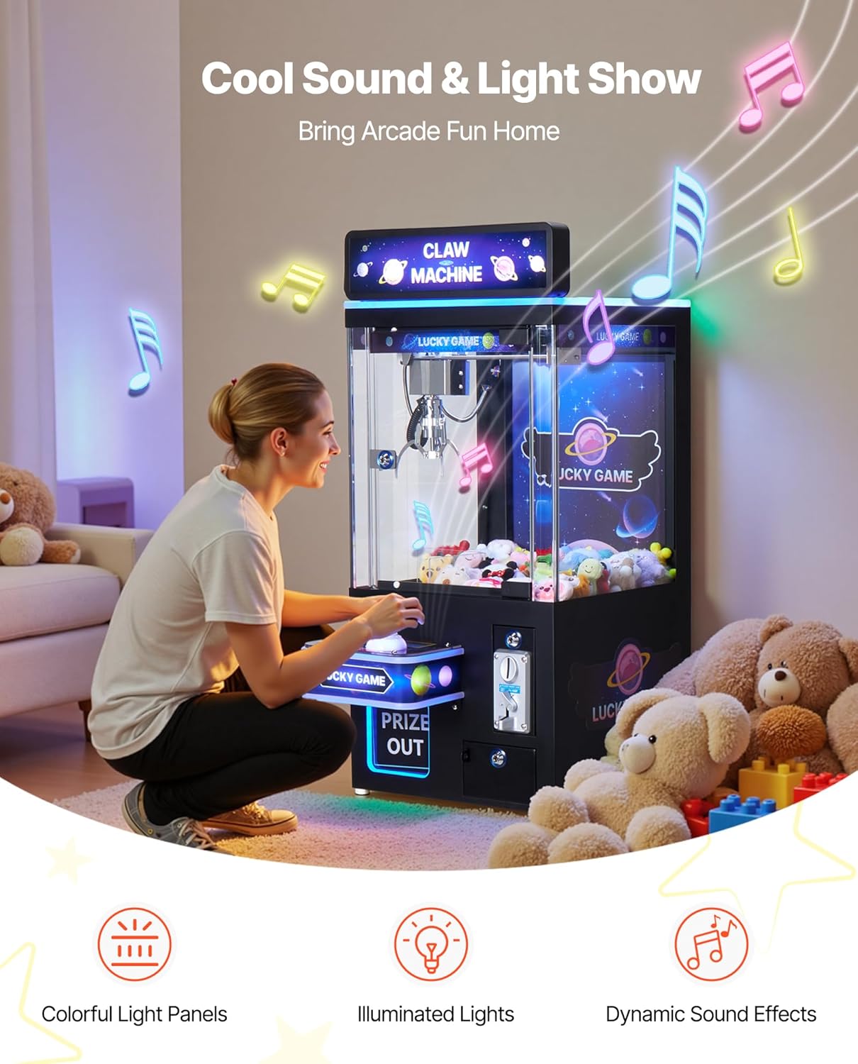 VEVOR Claw Crane Machine, Medi - огляд і ціна Claw Crane Machine