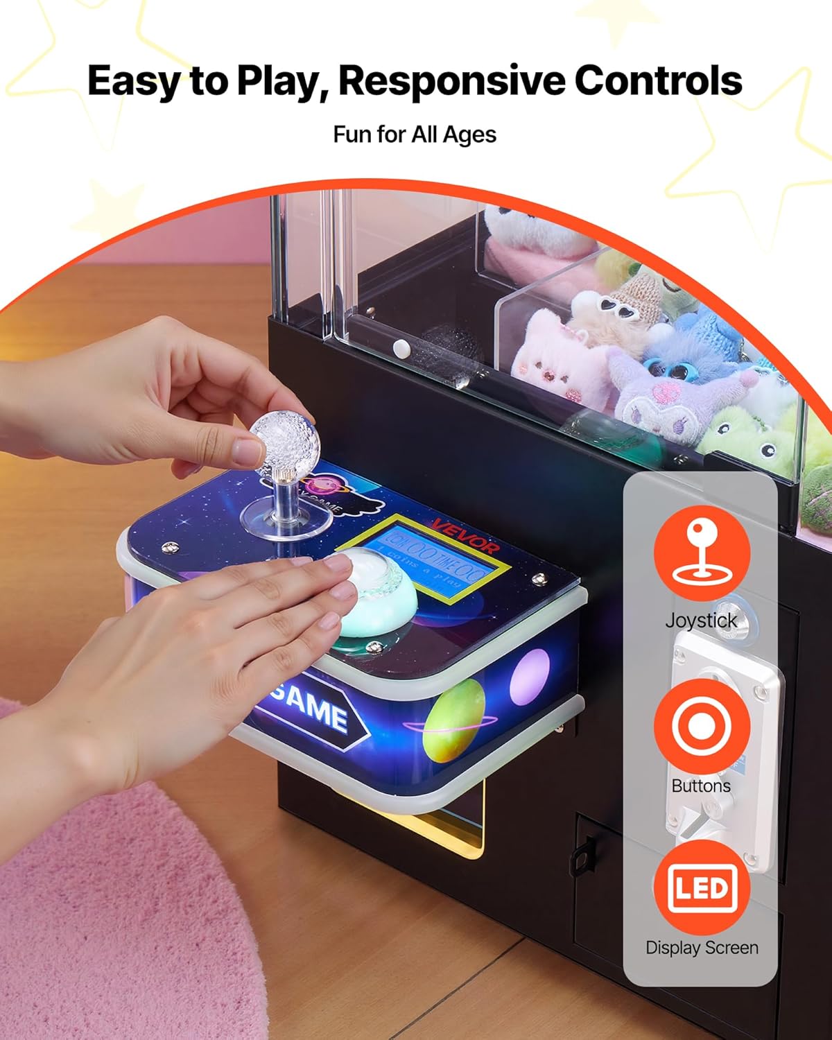VEVOR Claw Crane Machine, Medi - огляд і ціна Claw Crane Machine